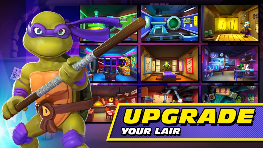 TMNT: Mutant Madness (ТМНТ)  [МОД Unlimited Money] Screenshot 3