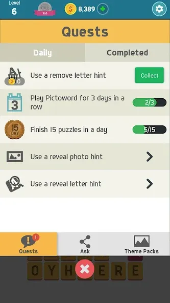 Pictoword: Fun Brain Word Game (Пиктоворд)  [МОД Бесконечные деньги] Screenshot 4