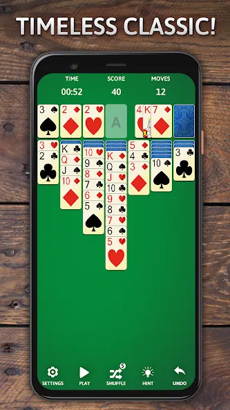 Solitaire Classic Era Games  [МОД Menu] Screenshot 1