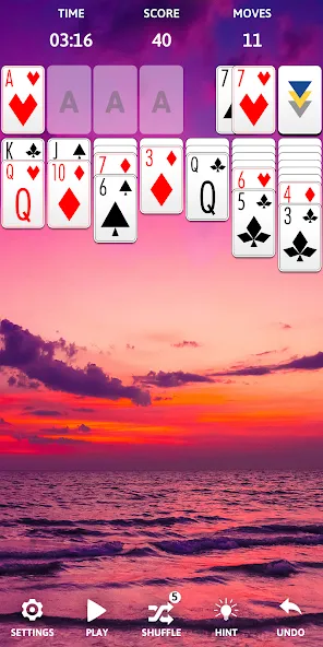 Solitaire Classic Era Games  [МОД Menu] Screenshot 5