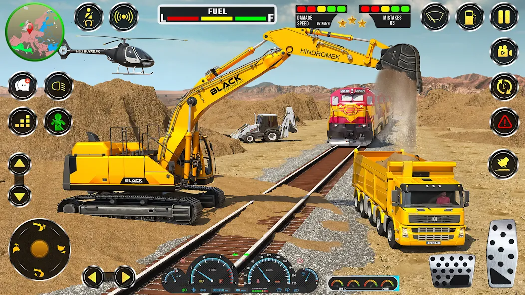 Real JCB Construction Games 3D  [МОД Бесконечные деньги] Screenshot 2