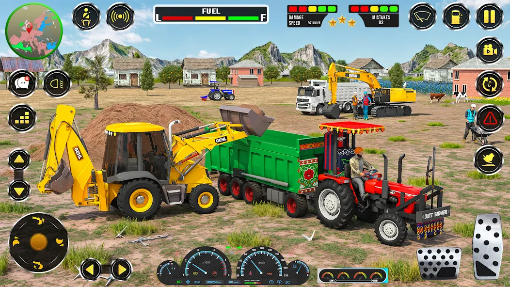 Real JCB Construction Games 3D  [МОД Бесконечные деньги] Screenshot 4