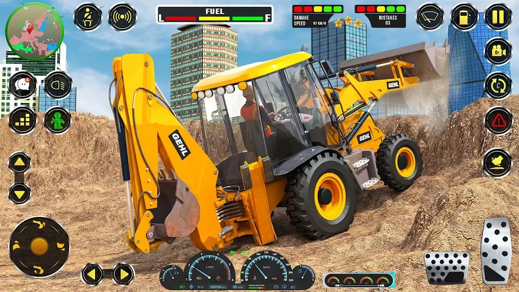 Real JCB Construction Games 3D  [МОД Бесконечные деньги] Screenshot 5