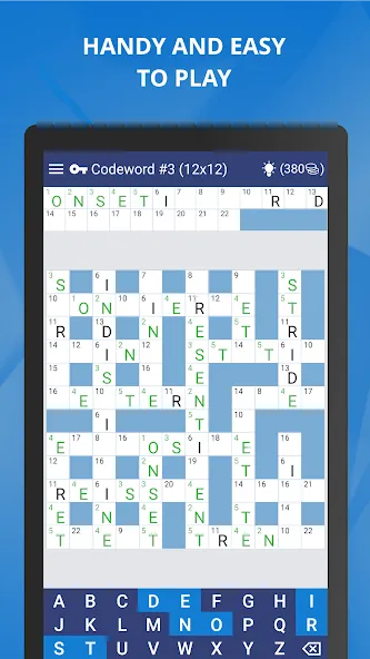 Keywords — Codeword Puzzle  [МОД Все открыто] Screenshot 1