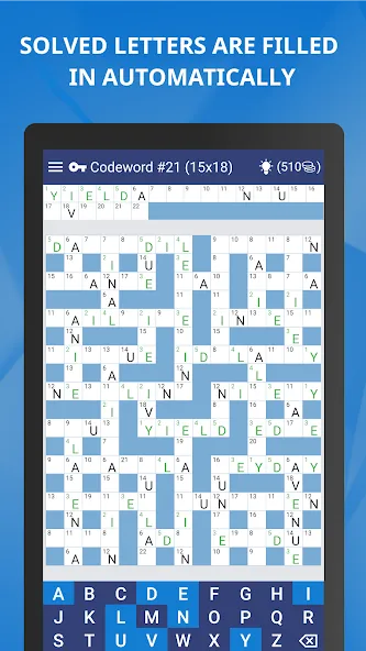 Keywords — Codeword Puzzle  [МОД Все открыто] Screenshot 4