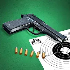 Взломанная Pistol shooting. Desert Eagle (Пистолет стрельбы симулятор)  [МОД Бесконечные монеты] - полная версия apk на Андроид