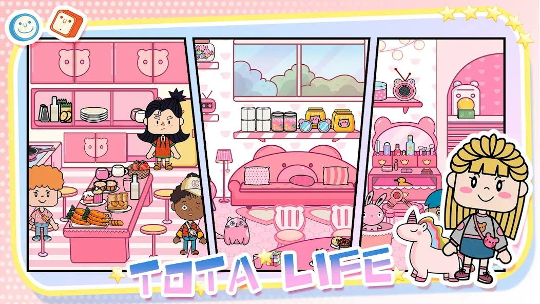 Tota Life: Parent-kid Suite (Тота Лайф)  [МОД Menu] Screenshot 2