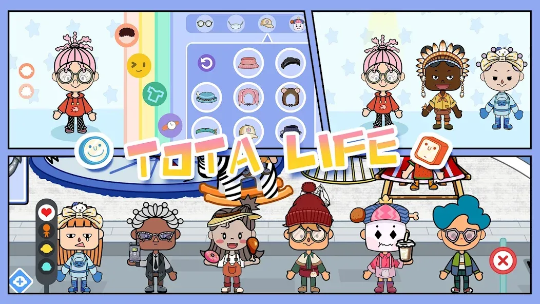 Tota Life: Parent-kid Suite (Тота Лайф)  [МОД Menu] Screenshot 5