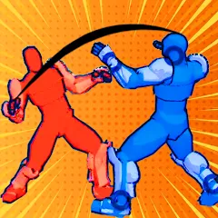 Скачать взлом Draw 4 Battle: Aim N Fight (Драв 4 Баттл)  [МОД Много монет] - последняя версия apk на Андроид