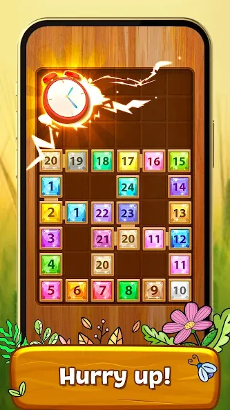 Merge Wood: Block Puzzle (Мерж Вуд)  [МОД Unlimited Money] Screenshot 3