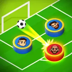 Скачать взлом Super Soccer 3v3 (Online) (упер футбол 3 на 3)  [МОД Меню] - последняя версия apk на Андроид