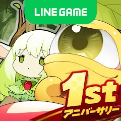 Скачать взломанную LINE：モンスターファーム  [МОД Mega Pack] - последняя версия apk на Андроид