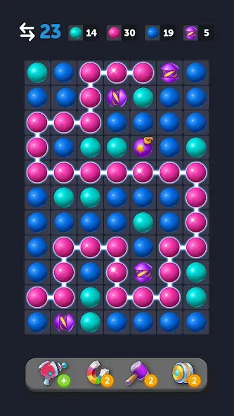 Bubble Link - Connect & Match (Бабл Линк)  [МОД Unlimited Money] Screenshot 3