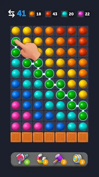 Bubble Link - Connect & Match (Бабл Линк)  [МОД Unlimited Money] Screenshot 4