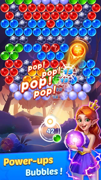 Bubble Shooter Genies  [МОД Menu] Screenshot 5