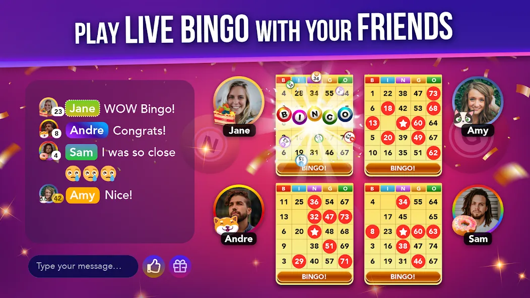 Live Play Bingo: Real Hosts (Лайв Плей Бинго)  [МОД Unlocked] Screenshot 5