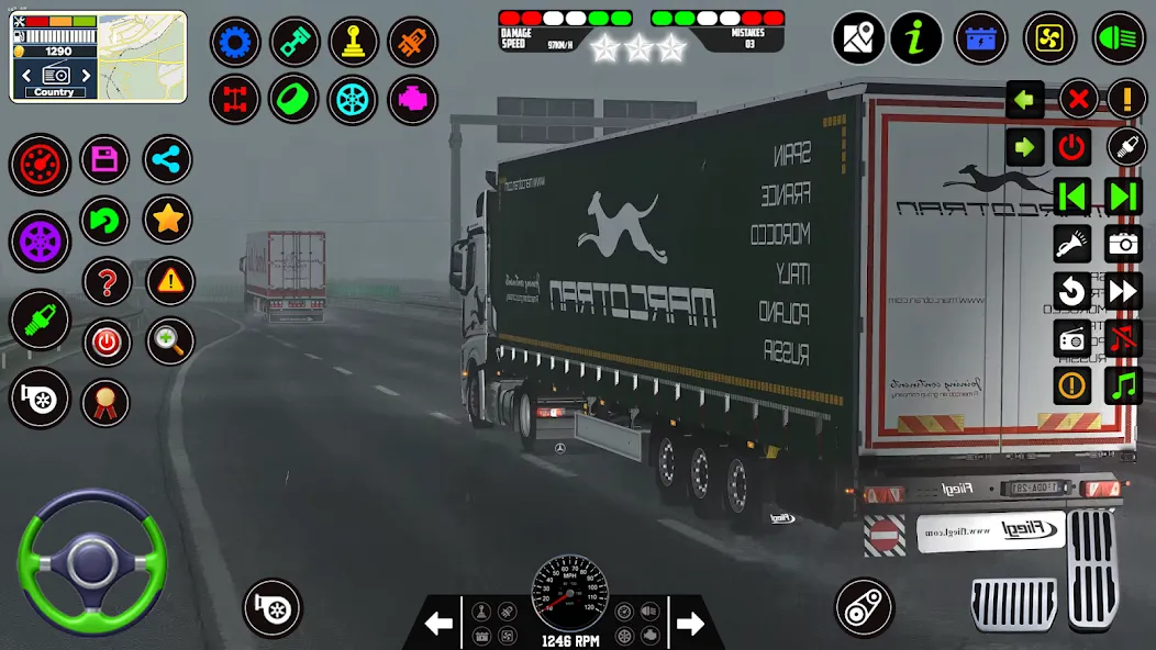 City Truck Simulator 2023  [МОД Бесконечные деньги] Screenshot 5