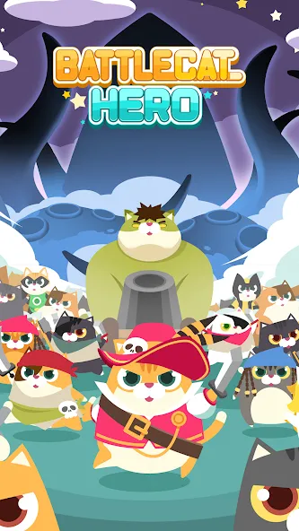 Battle Cat Hero (Баттл Кэт Герой)  [МОД Unlimited Money] Screenshot 1