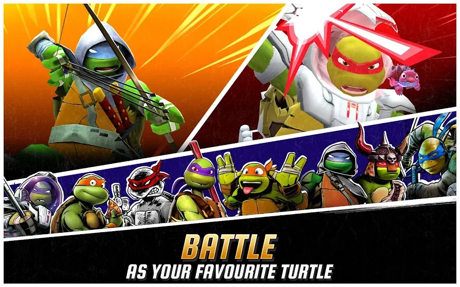 Ninja Turtles: Legends  [МОД Много монет] Screenshot 5