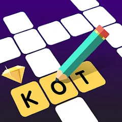 Скачать взломанную Crosses - Easy Crosswords  [МОД Бесконечные монеты] - стабильная версия apk на Андроид