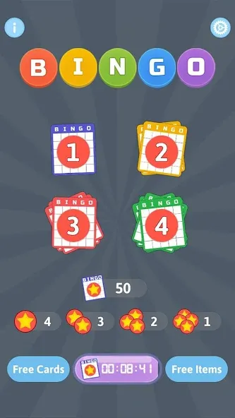 Bingo Mania - Light Bingo Game (Бинго Мания)  [МОД Mega Pack] Screenshot 2