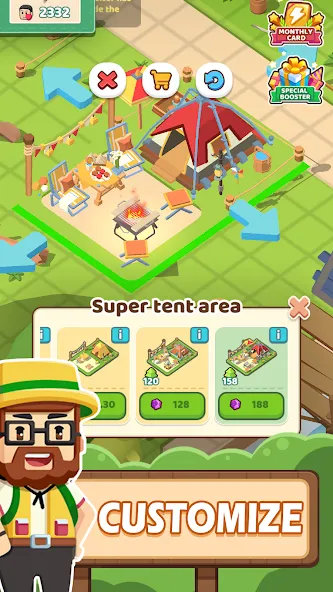 Campsite Craze: Puzzle Merge (Кемпинговая Лихорадка)  [МОД Все открыто] Screenshot 5