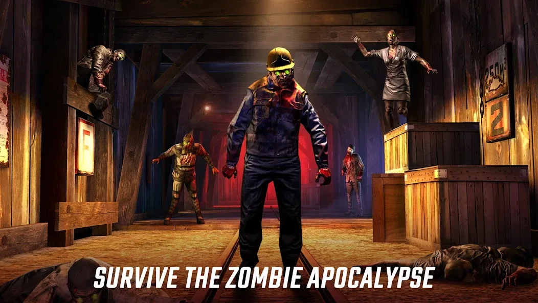 Dead Trigger 2 FPS Zombie Game (ДЕАД ТРИГГЕР 2)  [МОД Бесконечные монеты] Screenshot 1