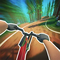 Взломанная Bike Hill 3D (Байк Хилл 3Д)  [МОД Много монет] - полная версия apk на Андроид