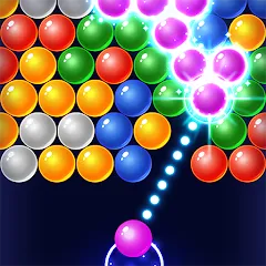 Взломанная Bubble Shooter Games  [МОД Бесконечные монеты] - полная версия apk на Андроид