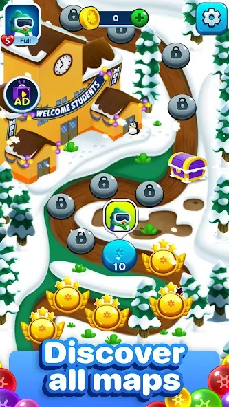 Bubble Pop Games: Shooter Cash  [МОД Много денег] Screenshot 5