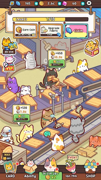 Kitty Cat Tycoon (Китти Кэт Тайкун)  [МОД Unlocked] Screenshot 5