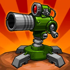 Взломанная Tactical War: Tower Defense  [МОД Бесконечные монеты] - полная версия apk на Андроид