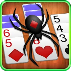 Скачать взломанную Spider Solitaire  [МОД Бесконечные монеты] - последняя версия apk на Андроид