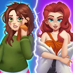 Скачать взломанную Makeover Blast: Dressup Salon (Мейковер Бласт)  [МОД Unlocked] - последняя версия apk на Андроид