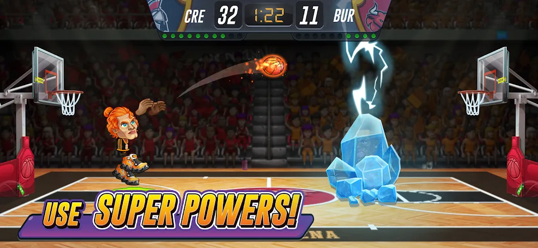 Basketball Arena: Online Game (Баскетбольная арена)  [МОД Меню] Screenshot 2