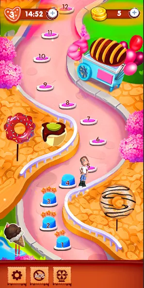 Candy Blast : candy love (Кэнди Бласт)  [МОД Все открыто] Screenshot 4