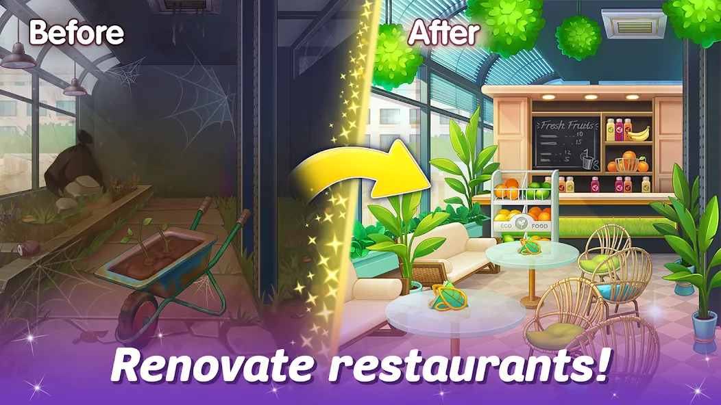 Cooking Live - restaurant game (Кукинг Лайв)  [МОД Меню] Screenshot 2