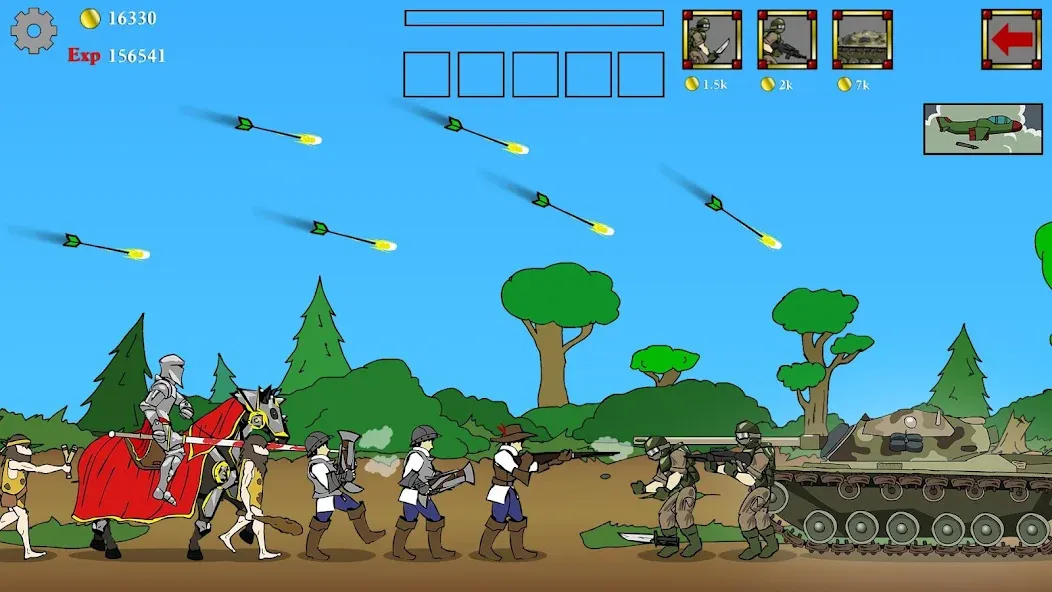 Age of War (Эйдж оф Вор)  [МОД Unlimited Money] Screenshot 3