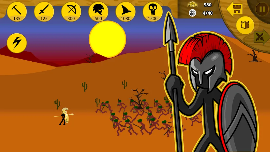 Stick War: Legacy (Стик Вар)  [МОД Много монет] Screenshot 1