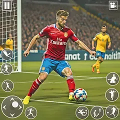 Скачать взломанную World football 2024 offline  [МОД Unlimited Money] - полная версия apk на Андроид