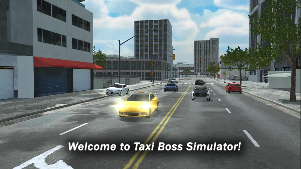 Taxi Boss Simulator  [МОД Бесконечные монеты] Screenshot 1