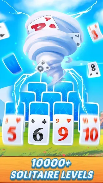 Solitaire Farm Adventure (Солитер)  [МОД Unlocked] Screenshot 2