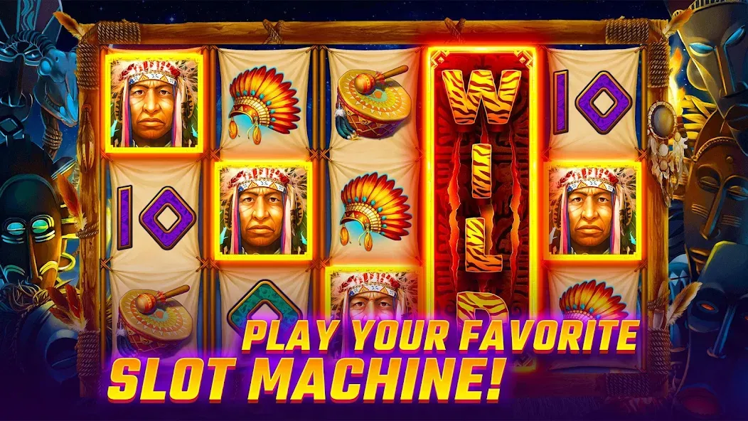 Slots WOW Casino Slot Machine (Слотс ВОУ)  [МОД Бесконечные монеты] Screenshot 5