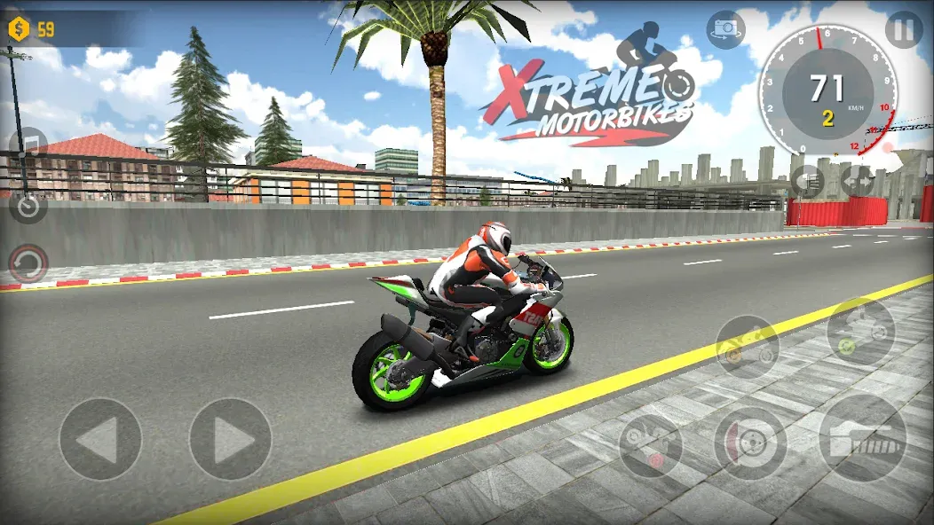 Xtreme Motorbikes (Экстрим моторбайкс)  [МОД Много денег] Screenshot 2