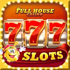 Скачать взломанную Full House Casino - Slots Game (Фулл Хаус Казино)  [МОД Бесконечные деньги] - стабильная версия apk на Андроид