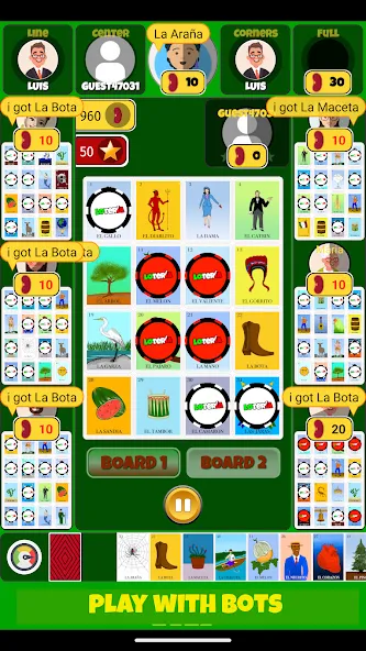 Loteria Mexicana Game  [МОД Много денег] Screenshot 1