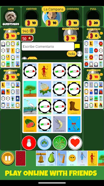 Loteria Mexicana Game  [МОД Много денег] Screenshot 2