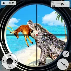 Взлом Crocodile Hunting Animal Games (Крокодил Охота Игры с животными)  [МОД Много денег] - полная версия apk на Андроид