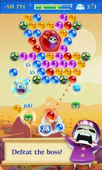 Bubble Witch 2 Saga (Бабл Витч 2 Сага)  [МОД Menu] Screenshot 2