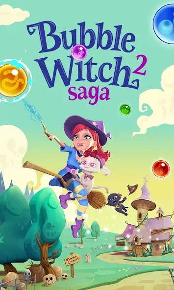 Bubble Witch 2 Saga (Бабл Витч 2 Сага)  [МОД Menu] Screenshot 5